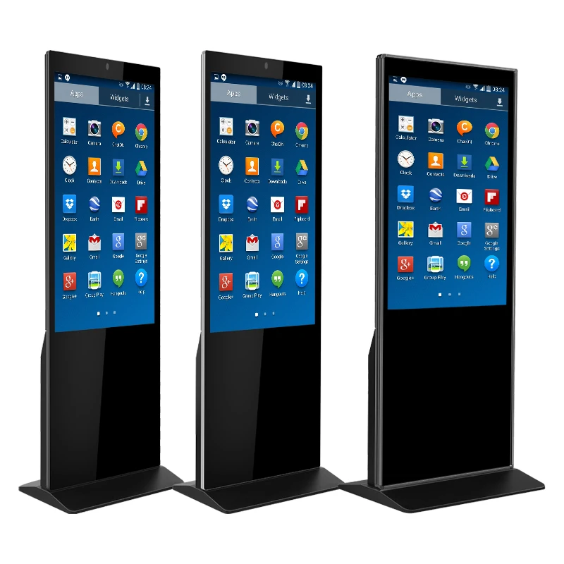 Напольный ЖК-дисплей SYET 49 дюймов 55 дюймов 43 дюйма, рекламный дисплей с цифровым табло, киоск с сенсорным экраном, монитор с Wi-Fi