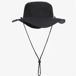 Custom logo Adjustable strap bucket hat Safari Boonie Hat