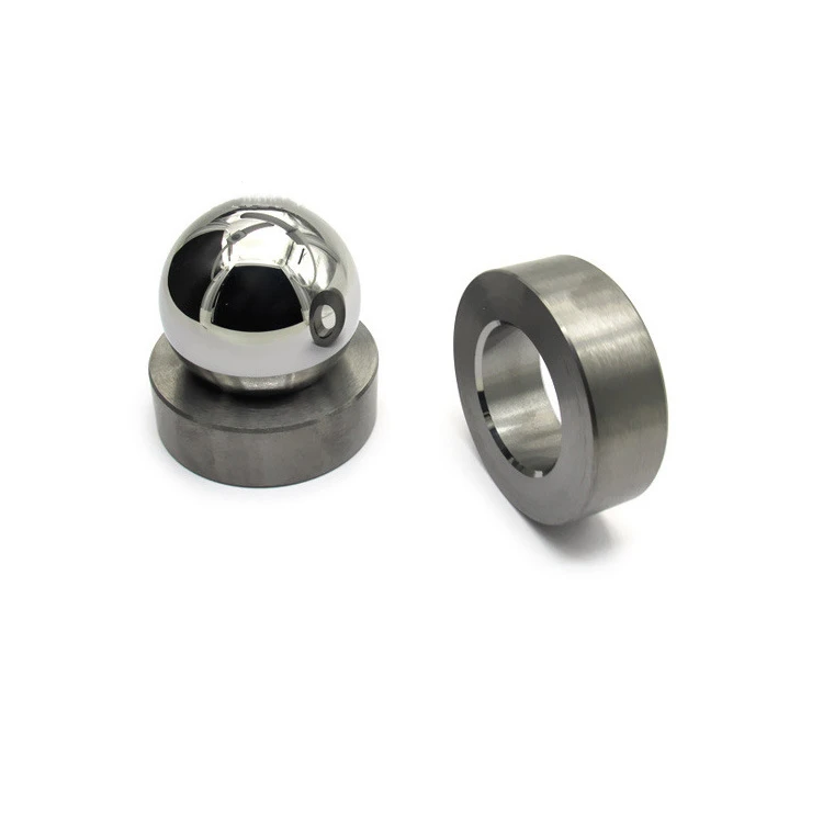 Precision Polished Tungsten Carbide Valve Couple Ball And Seat