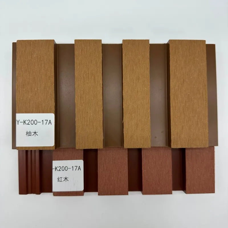 Modern Style Virgin Material Fireproof WPC Wall Panel Interior with Luxurious Fluted Engineered Wall Panels
