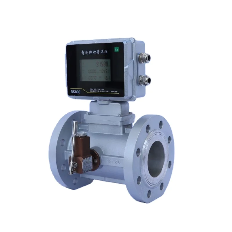 Manufacturer Turbine Flowmeter with Display CE approved gas turbine flow meter