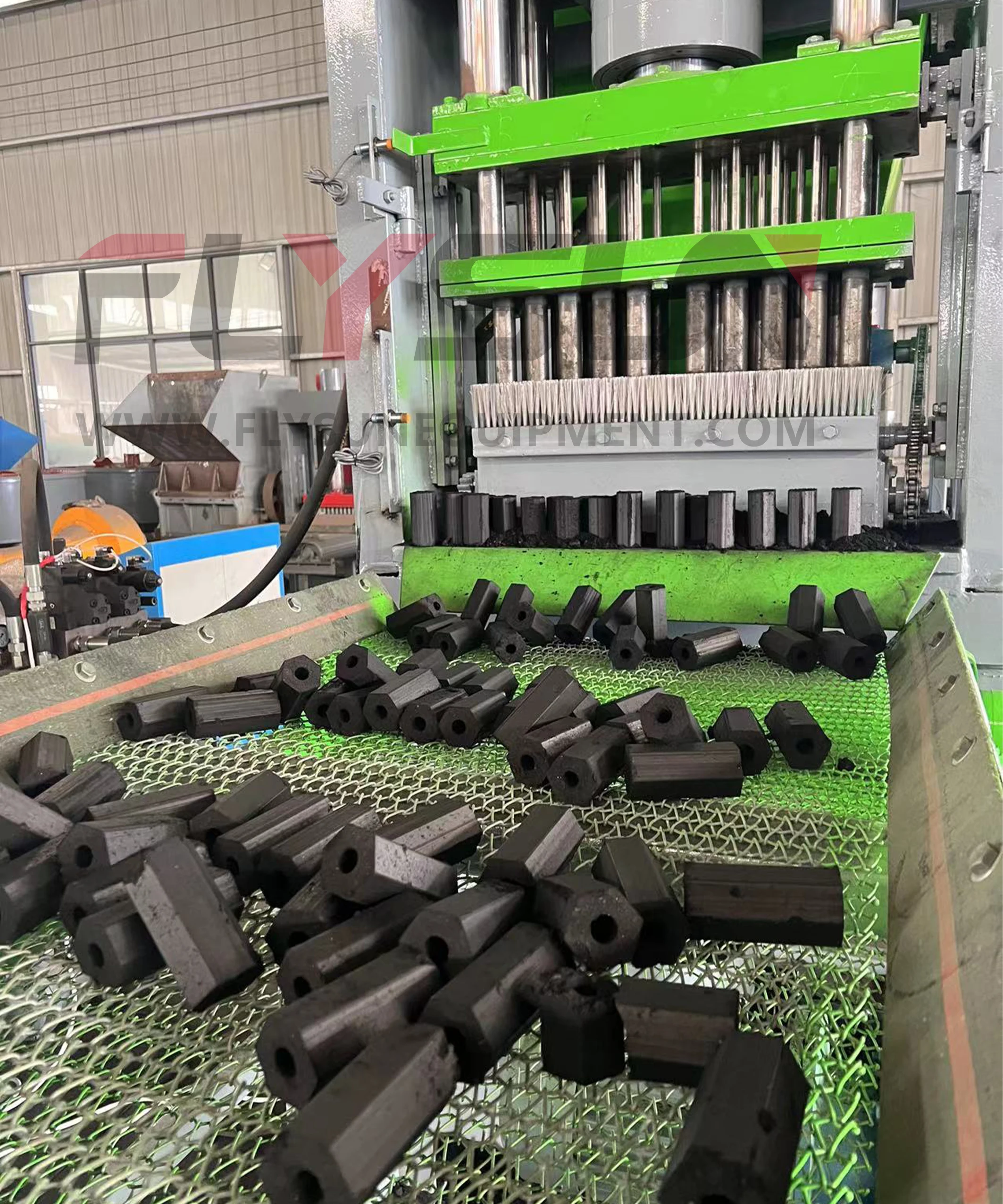 shisha charcoal briquette machine	 shisha charcoal briquette making machine