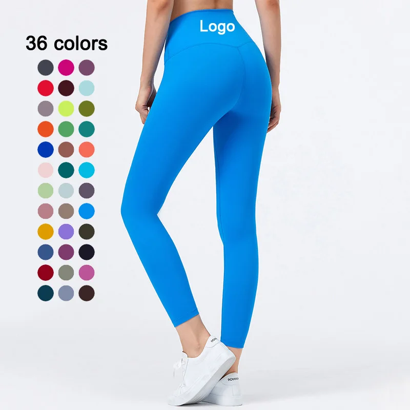 Hot Selling High Waisted Elastic Tight Seamless Crotchless Yoga Pants New Arrivals