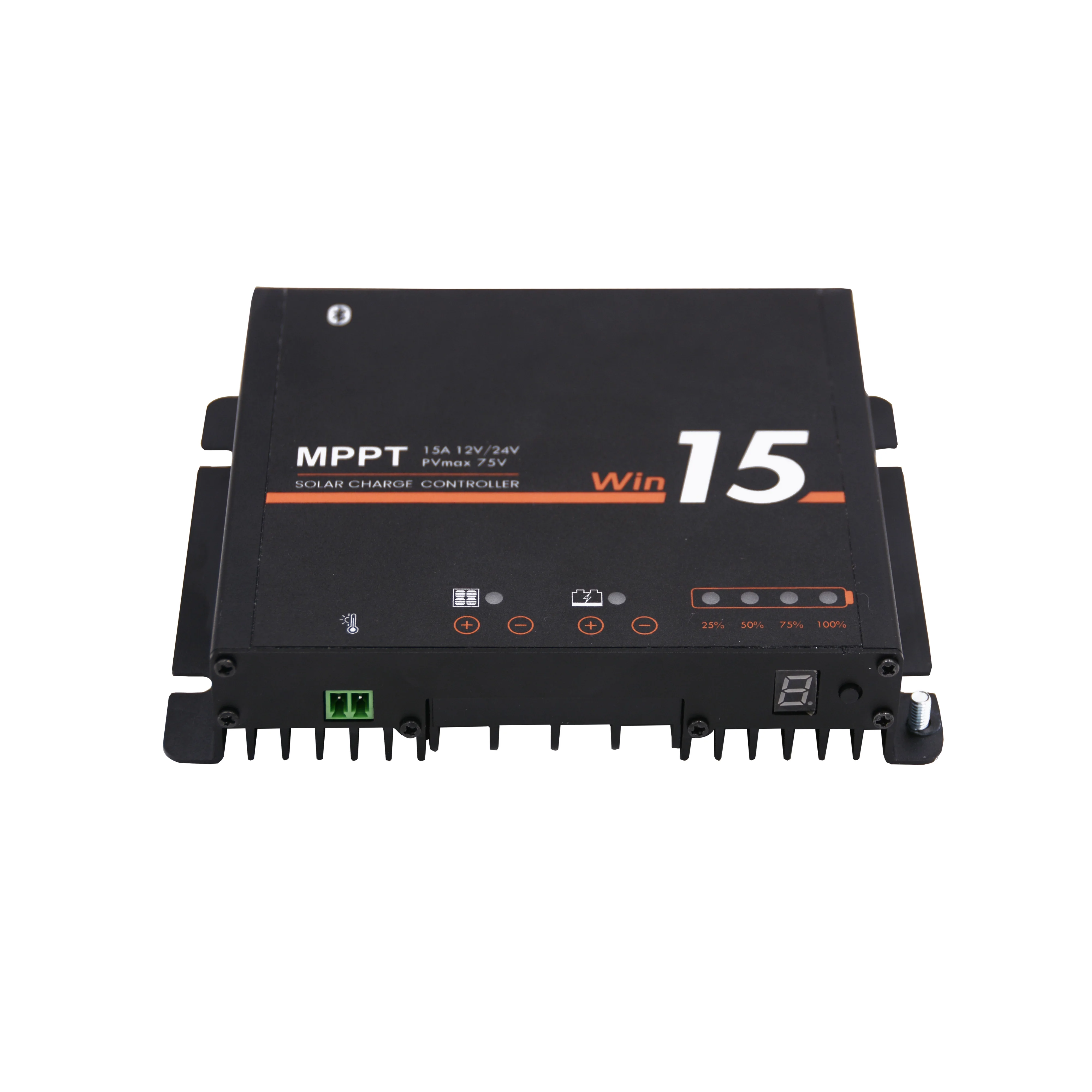 RV Caravan Boat Car solar system kit Parts Accessories 12V 24V 15A Camping charger Controller 75V 70V 200W 400W