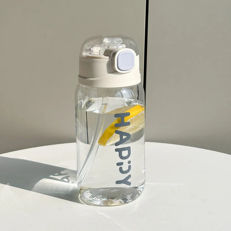 550ml Manufacturer Directly Supplies Large Capacity Portable Clear Sports Plastic Water Cup