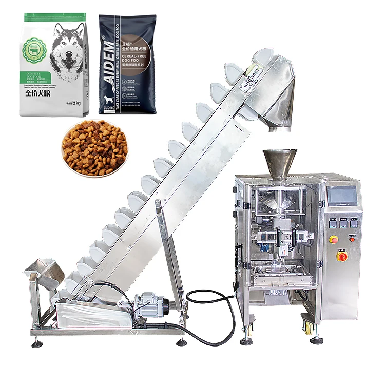 Автоматическая вертикальная упаковочная машина для упаковки кофе в зернах миндаля сухофруктов