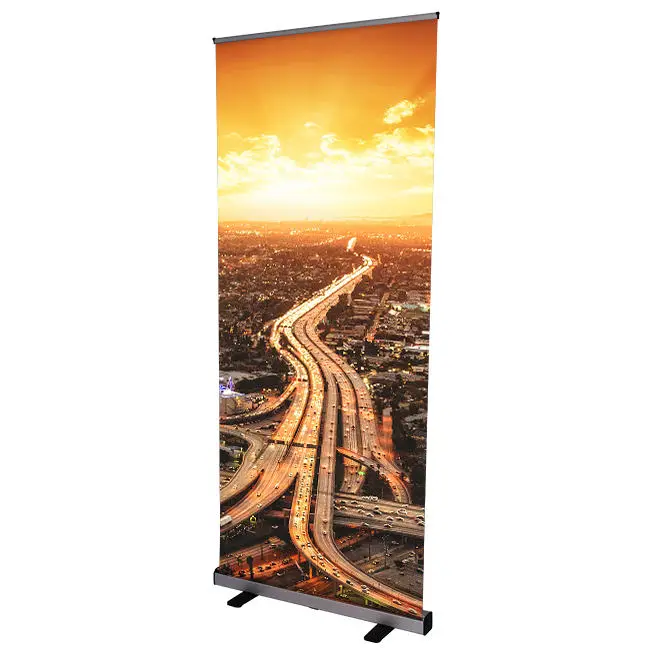 Chinese manufacture retractable roll up banner stand display aluminum for exhibition (1600456277254)