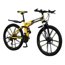 High Carbon Steel Aluminum Alloy Rim Disc Brake Variable Speed Hard Frame Spin Cheep mountain bicycle mtb