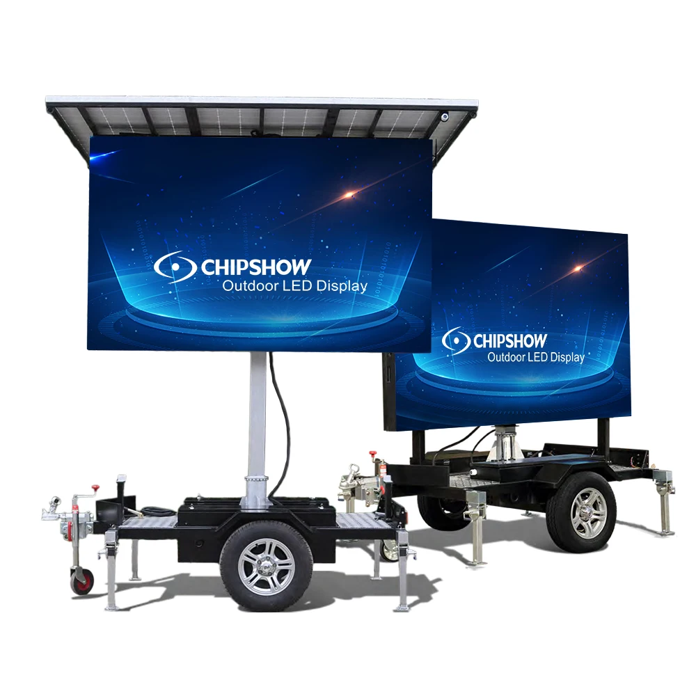 Chipshow Outdoor Truck LED mobile advertising LED Trailer Display Screen