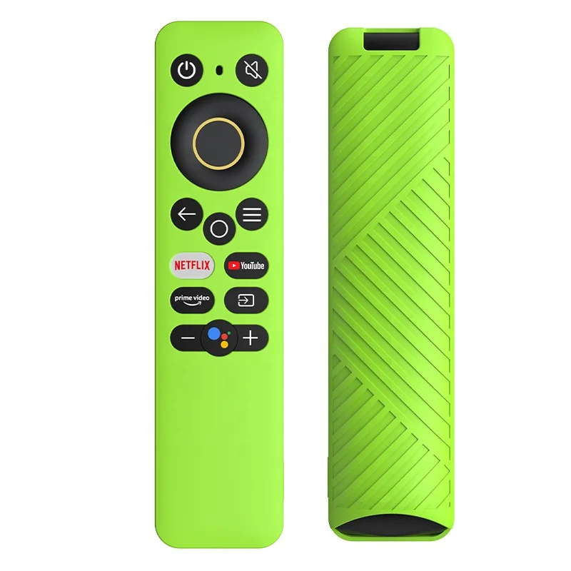 Silicone Remote Protective Cover Use For Realme 32 Inch 43 Inch TV Remote Case Tv Remote Shockproof Skin Protector Shell