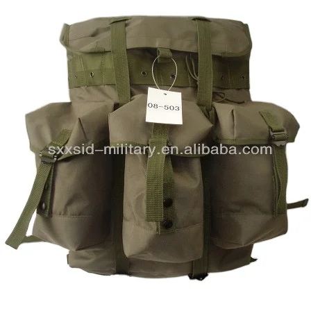 American backpack US style tactical knapsack Olive green or black color outdoor bag
