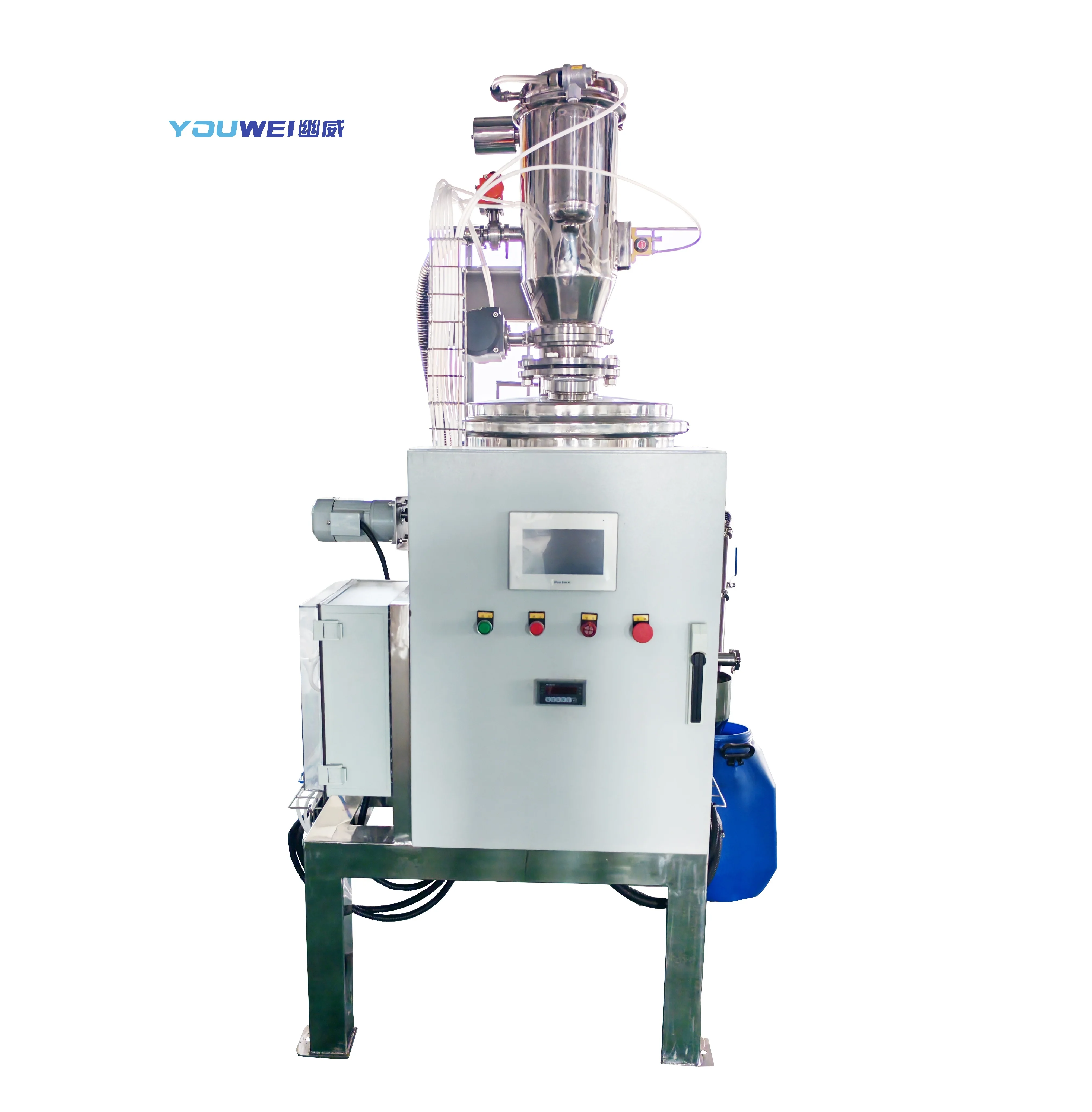 powder conveyor 250 kg-h Intermittent Vacuum Conveyor pipeline Pneumatic conveying system