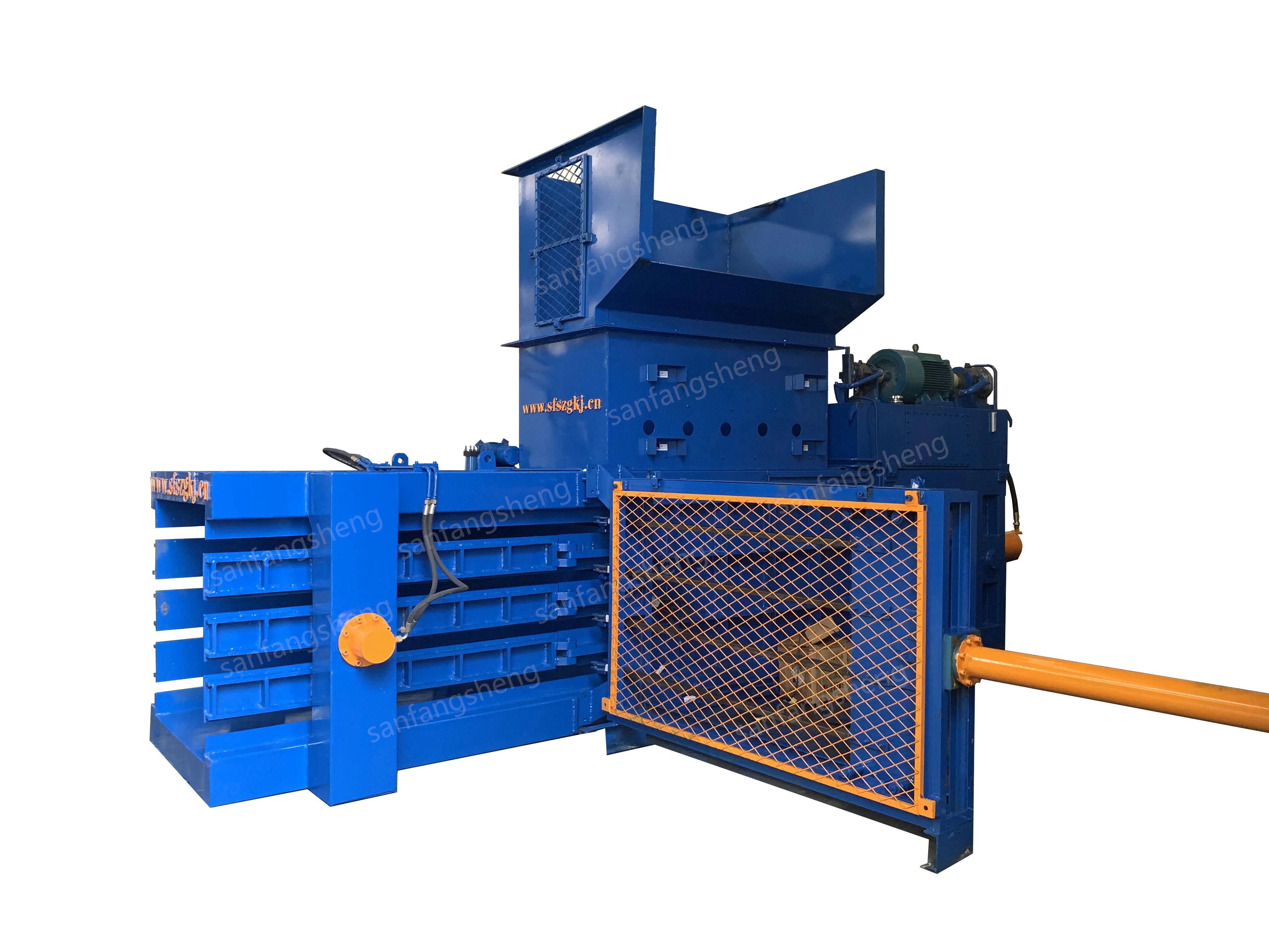 EPA-63 High quality automatic horizontal hydraulic waste paper waste plastic straw baler
