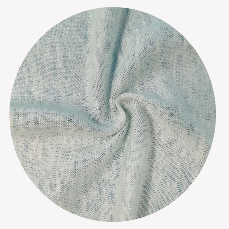 Экологически чистая Органическая трикотажная ткань, конопляная ткань для одежды