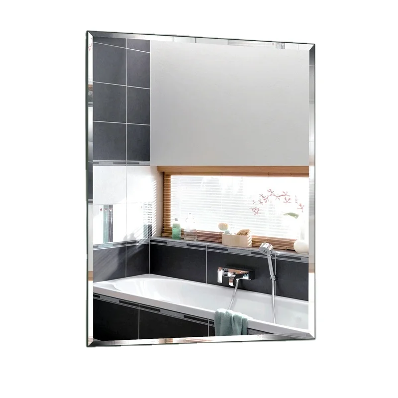 
High quality and low price bath wall mounted mirror irregularity 