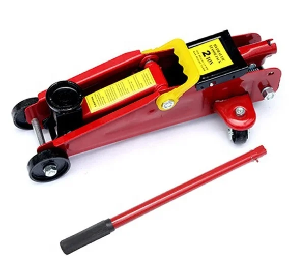 Hydraulic jack horizontal type oil pressure lifting jack 2T   vehicle maintenance  floor jack