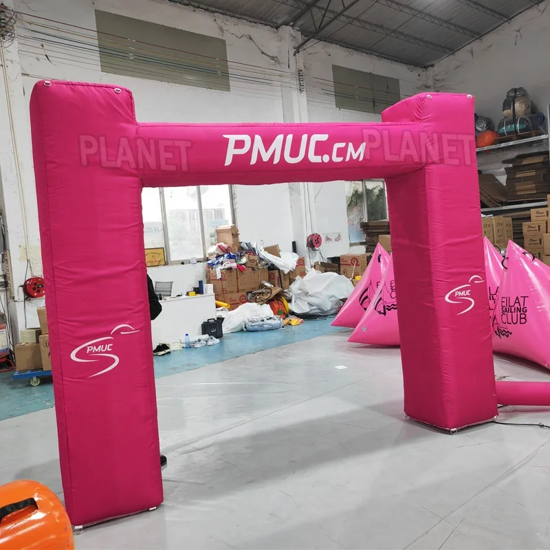 Custom Advertising Event Entrance Inflatable Start And Finish Gate Inflatable Archway Inflatable Square Arch