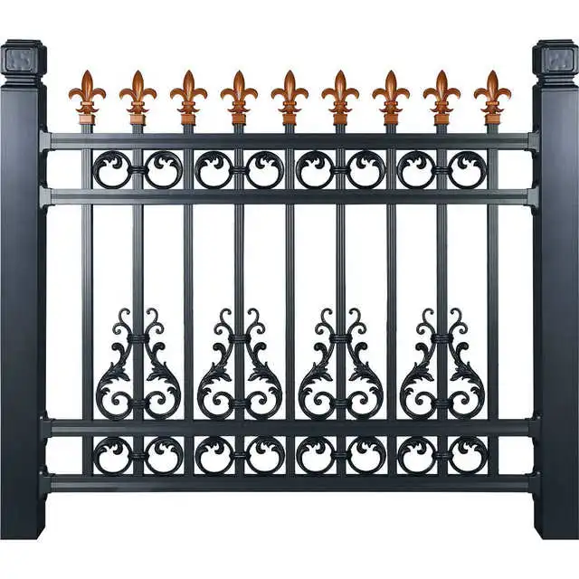 Modern Design For Balcony Railing Wrought Iron Railing Steel Interior Stairs Balustrade Fittings Indoor Toilet Industrial