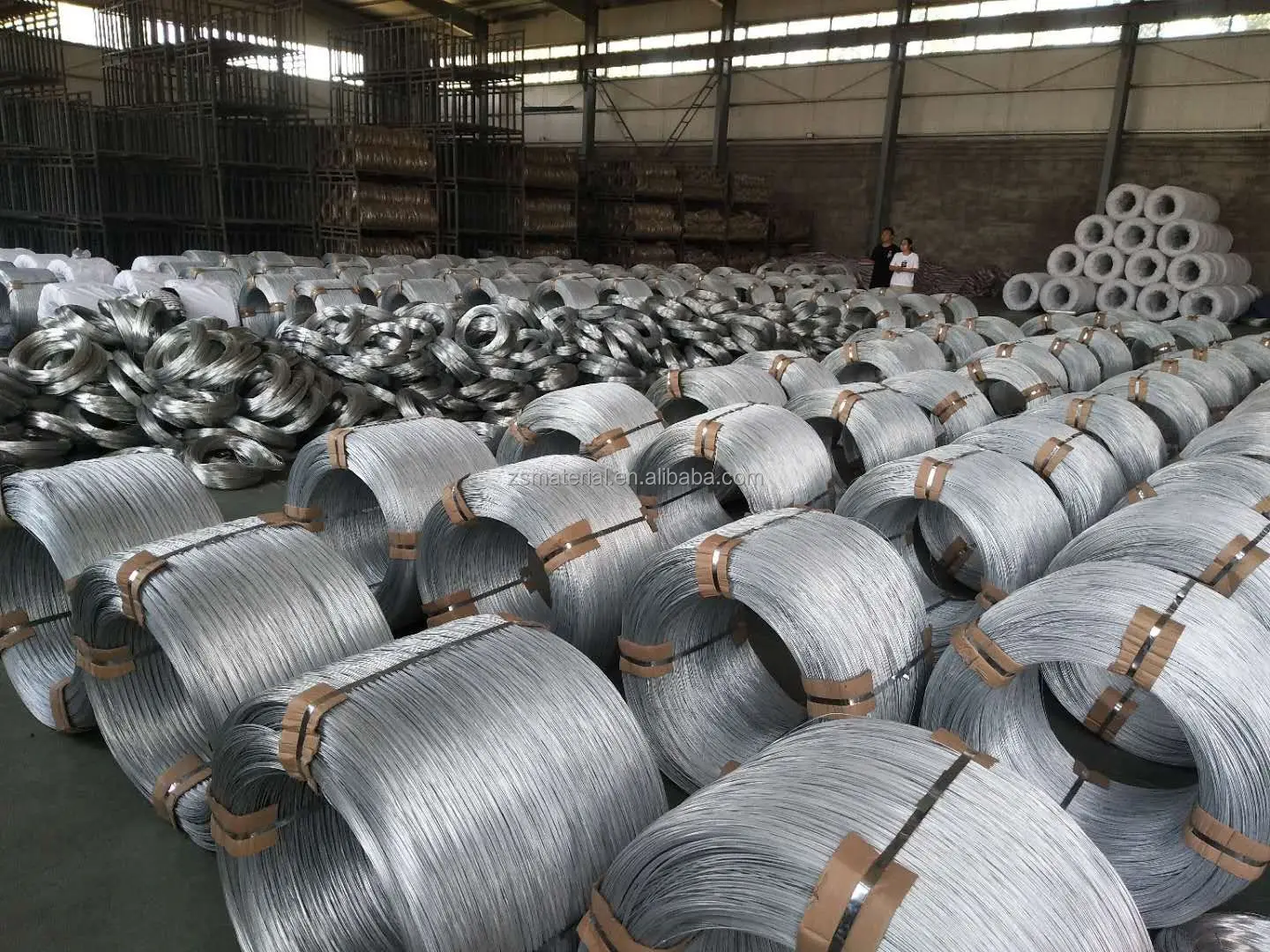 China Factory BWG 21 GI binding wire 0.83mm electro/hot dipped galvanized iron wire for Vietnam