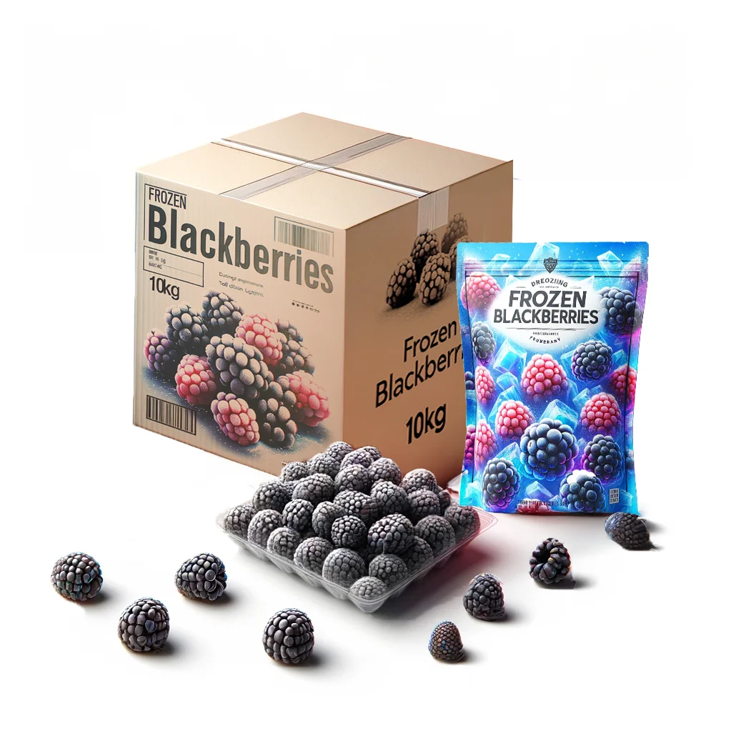 Best quality  frozen blackberry whole iqf blackberry frozen fruits