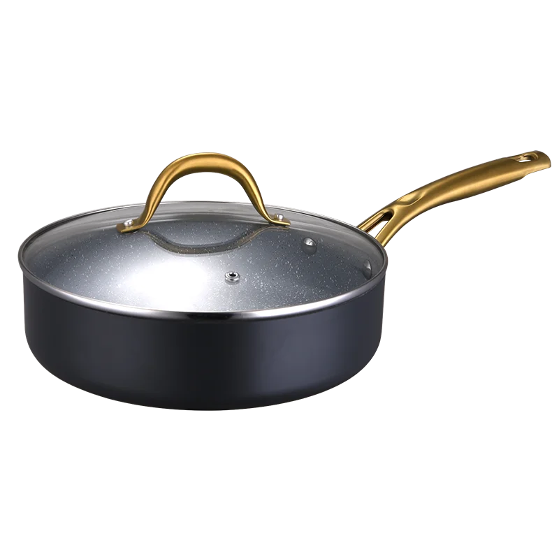 11pcs Pots and Pans Set, Nonstick Cookware Induction Pot Set Kitchen Cooking Pan With Long Handle