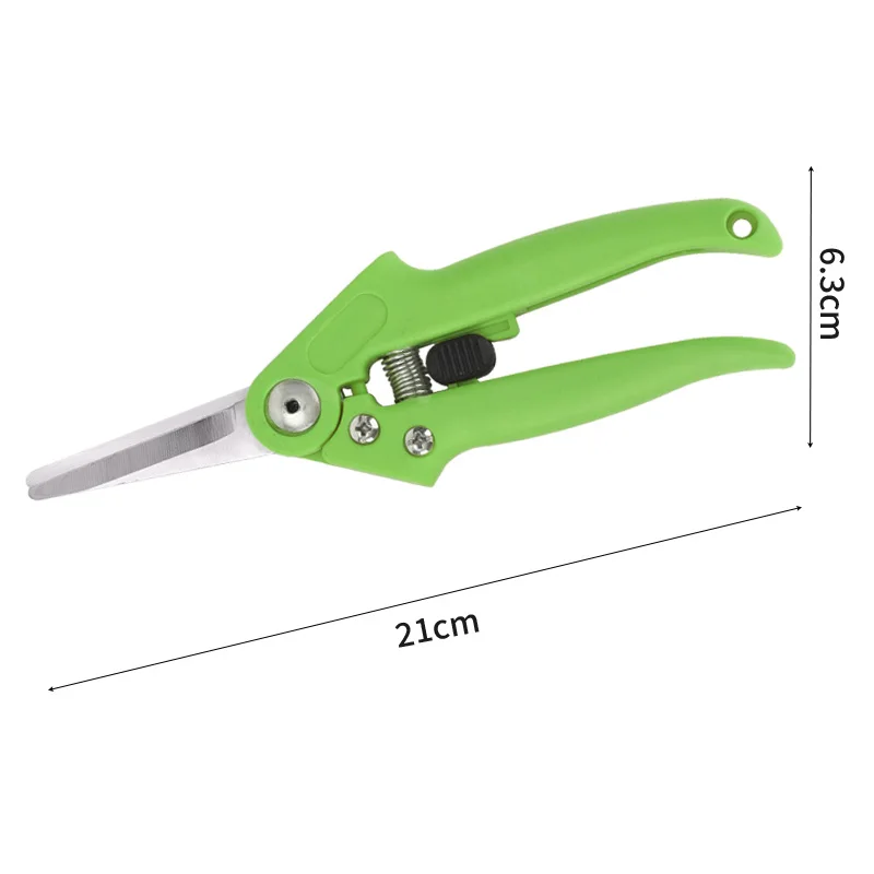 Perfectly Cutting High Carbon Steel Pruning Shears Rust-proof Cutting Shrubs Herbs Vegetables Fruit Trees Pruning Shears