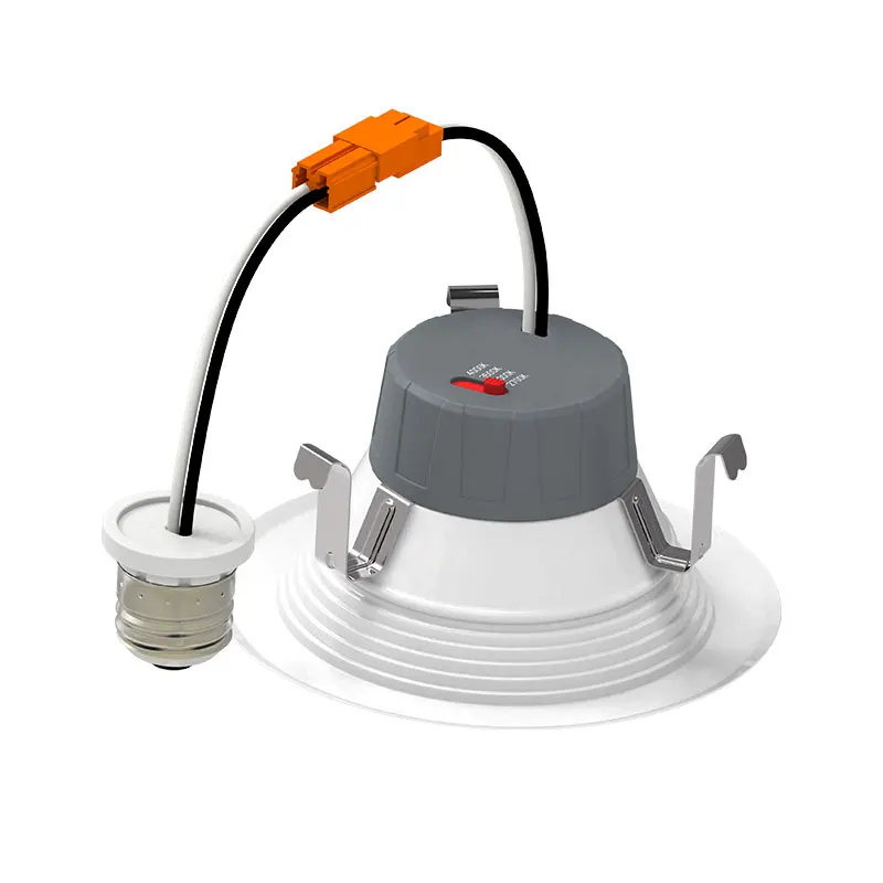 OEM antiglare UL ETL Ceiling recessed Led Downlights Lighting Internal Driver 8W Color temperature adjustable