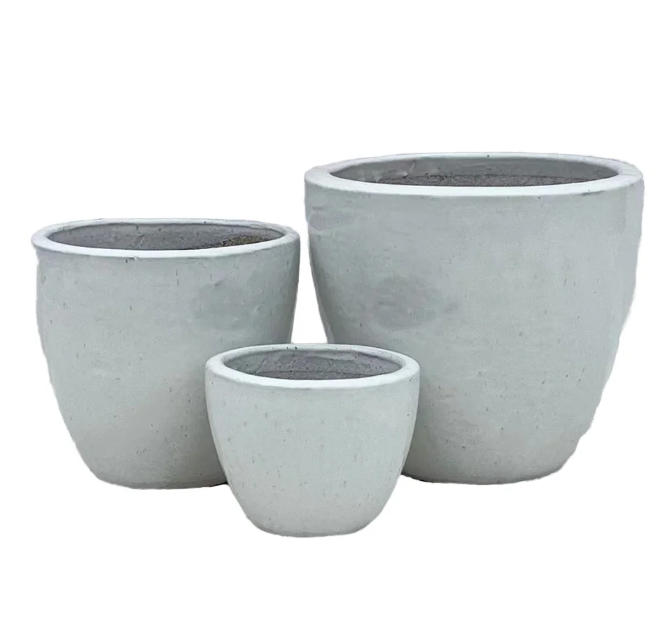 European Style Medium-Sized Terracotta Planter Small Outdoor Garden Home Nursery Floor Room Plant Pot for Restaurants