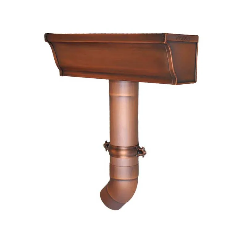 OEM металлический строительный материал, медный Циркулярный дождевик для дренажной системы, дренажная коробка для крыши, дренажная система