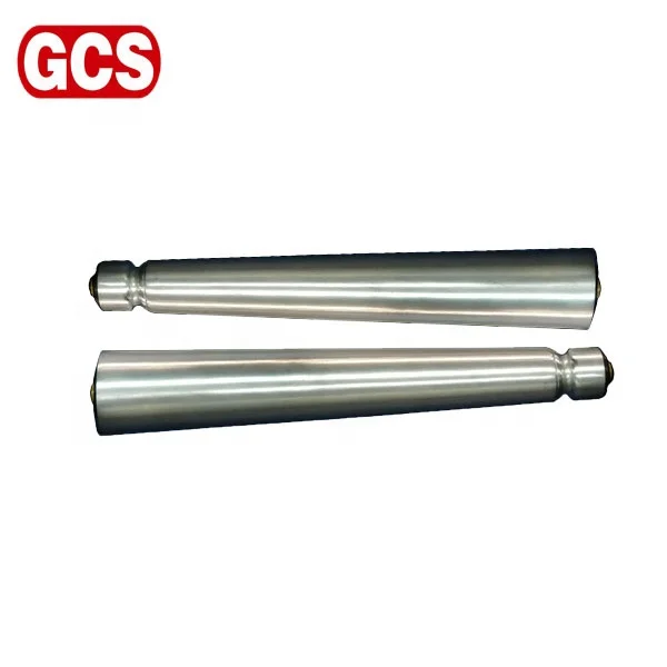 China GCS conveyor roller material handling equipment cone roller conical pressed groove roller idler