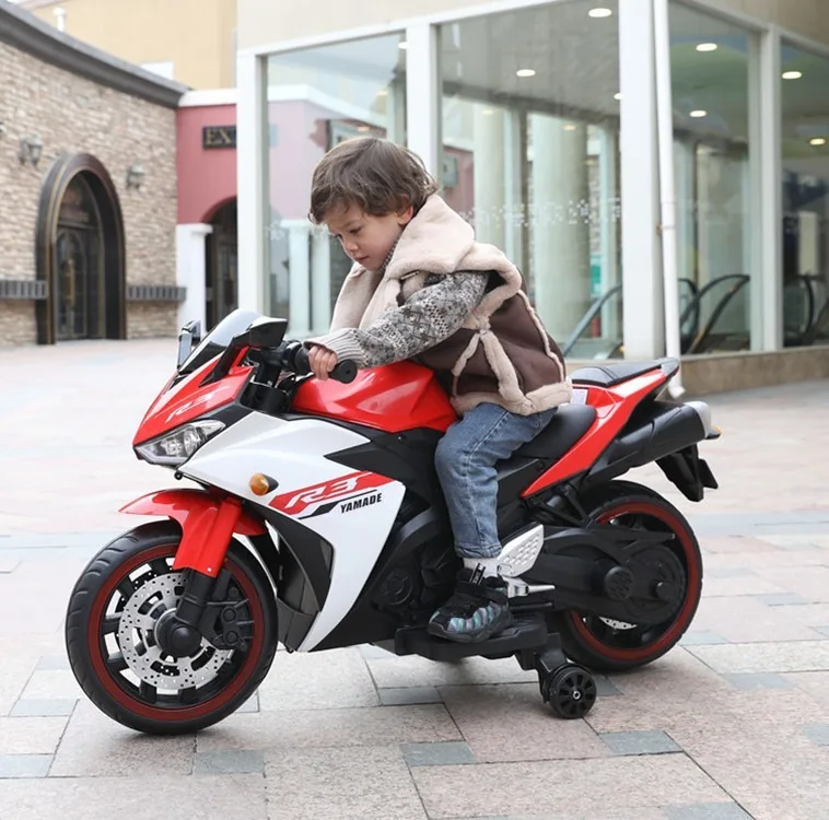 Fast Shipping Kids Electric Motorcycle Cool Three Wheel Electric Motorcycle Tricycles Car Children Motorcycle