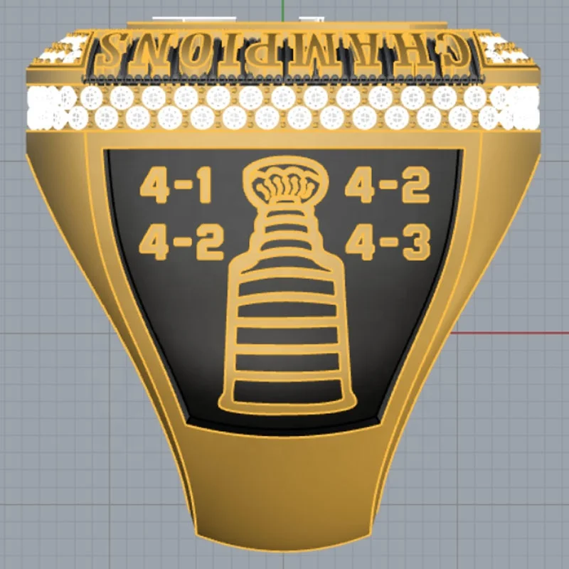 Latest High Quality Florida Panthers Champion Ring Gold Commemorative Gift Customized Ring