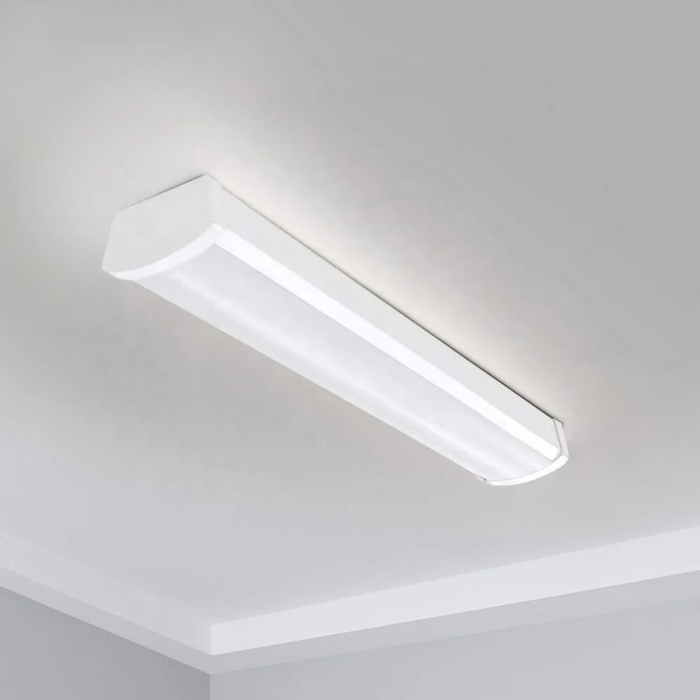 Brandon 20W 40W Led Flat Tube Led Batten Light Architectural Ce Dlc Ul Suspended Linear Light For Office Coffee Shop