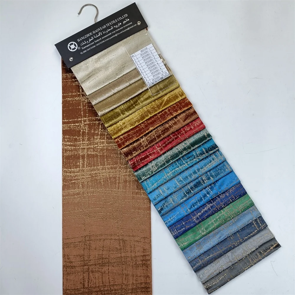 Factory New design 100% polyester knitted printed black glue embossed holland velvet fabric for home textile