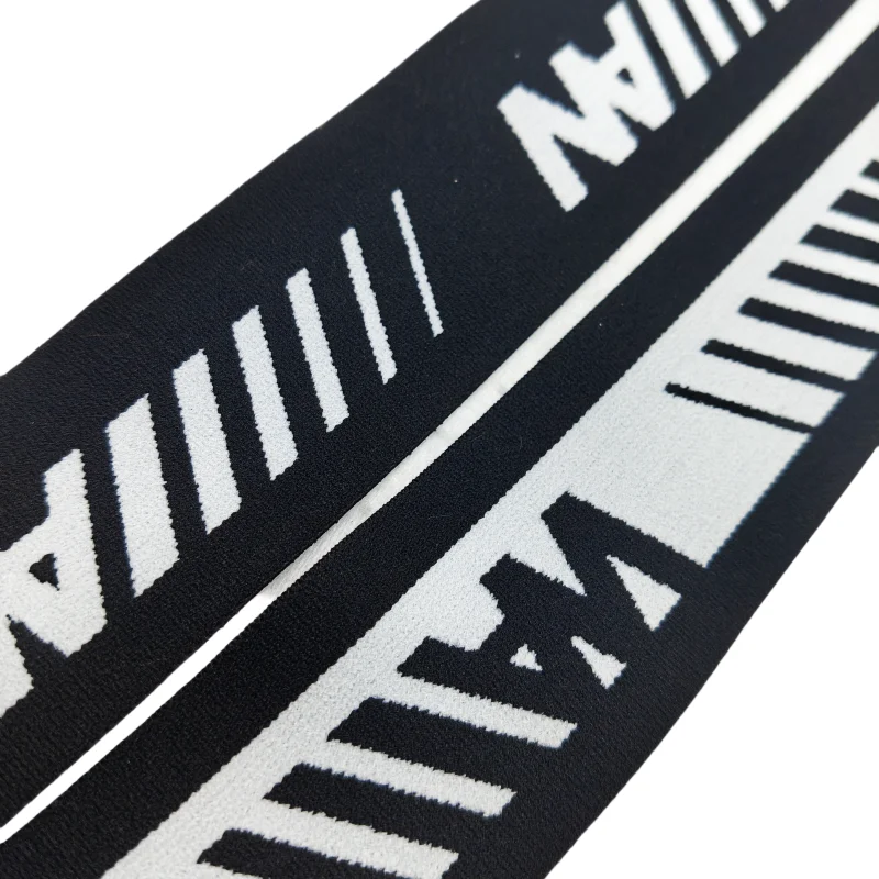 Textile Accessories Custom Logo Pattern Nylon Polyester Jacquard Webbing Elastic Band for Men Underwear Bra Headband