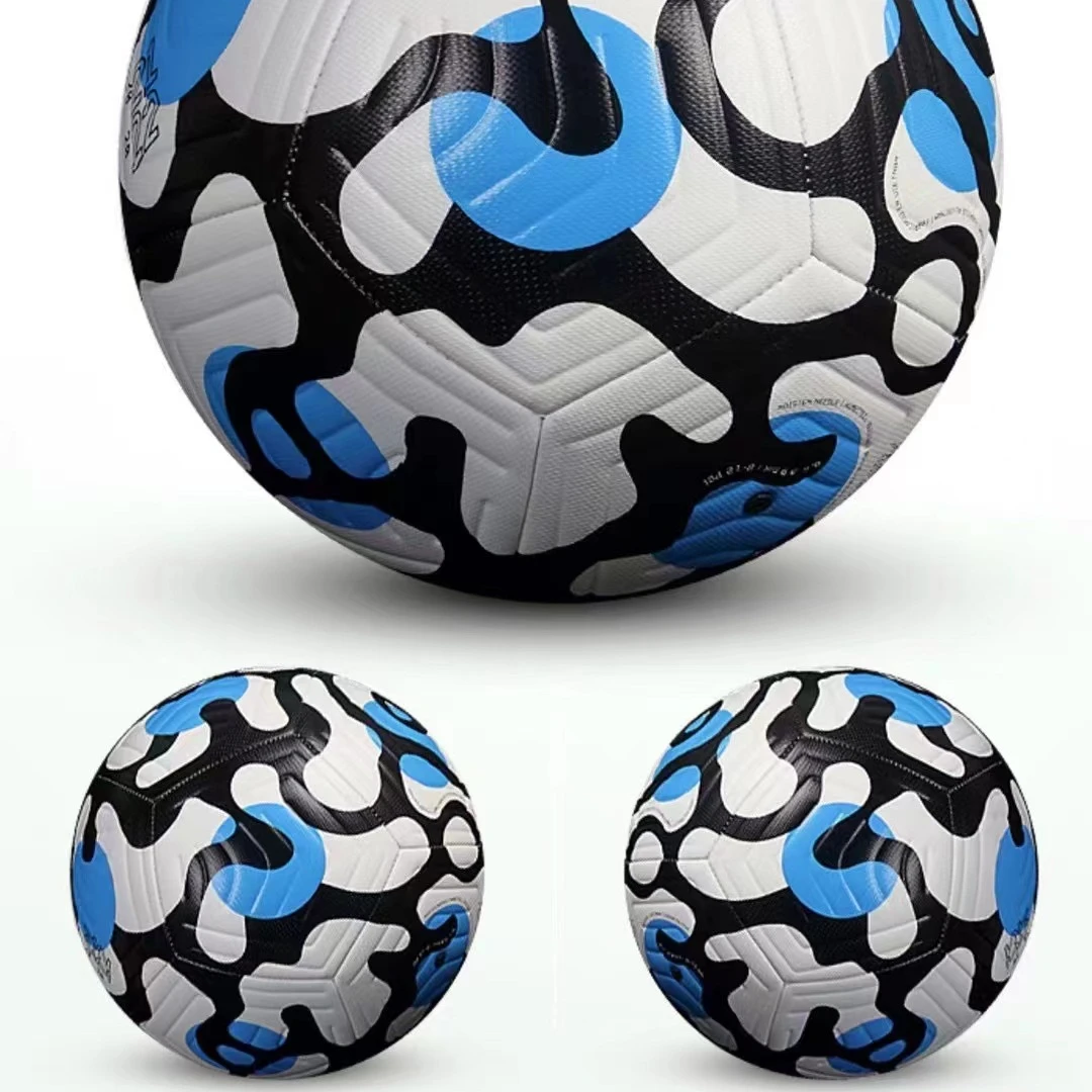Football manufacturers custom PU/PVC Classic World Cup size 5 football students adult training match football