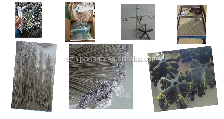 Adjustable Stainless Steel drip stand iv pole for clinic