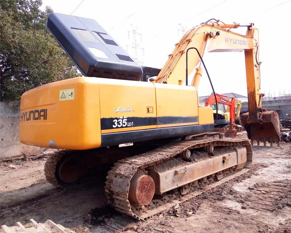 Секонд хэнд-Hyundai Корея экскаватор 335LC-7 Hyundai-335lc экскаватора