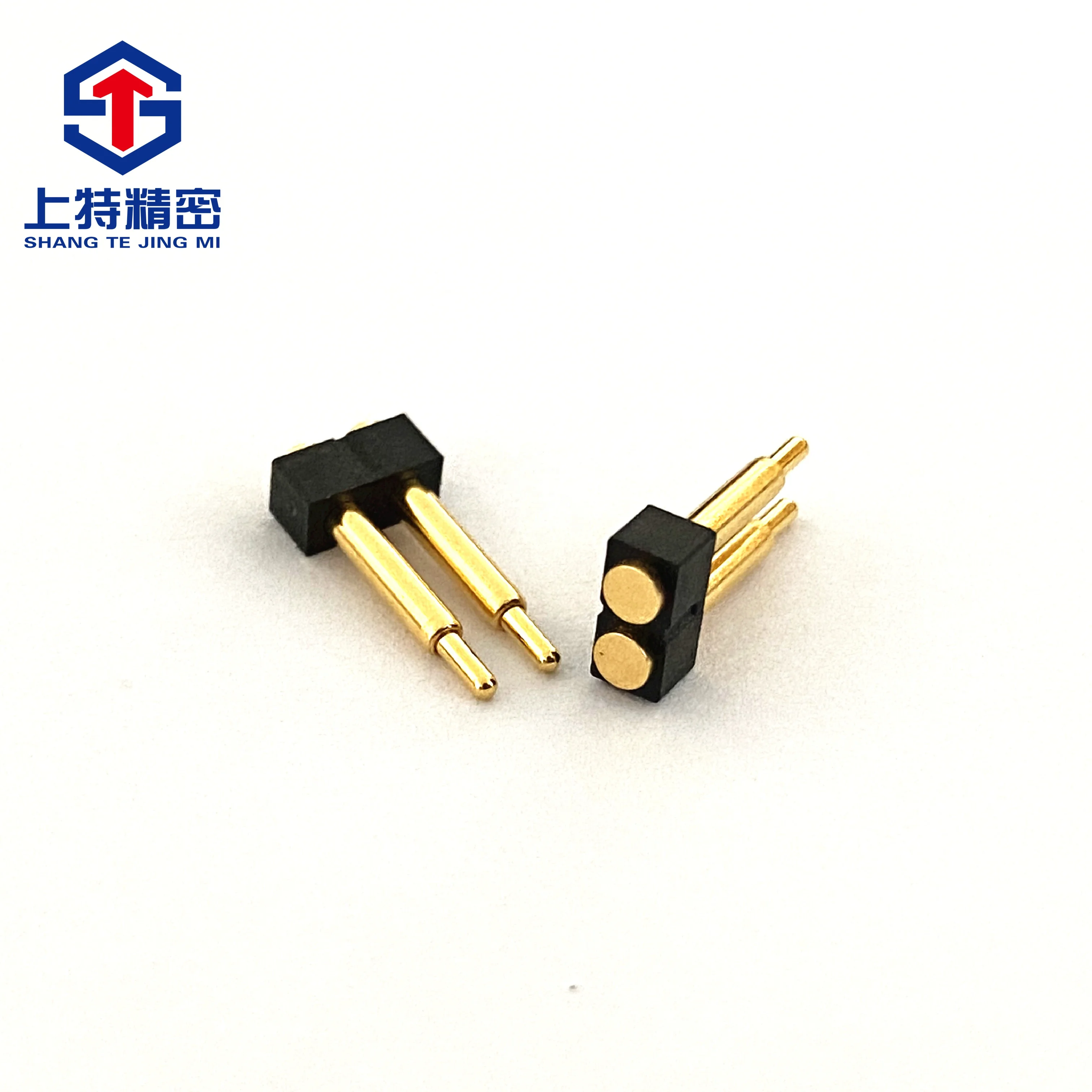 Custom Precision Machined Beryllium Copper Pogo contact pins for Connectors