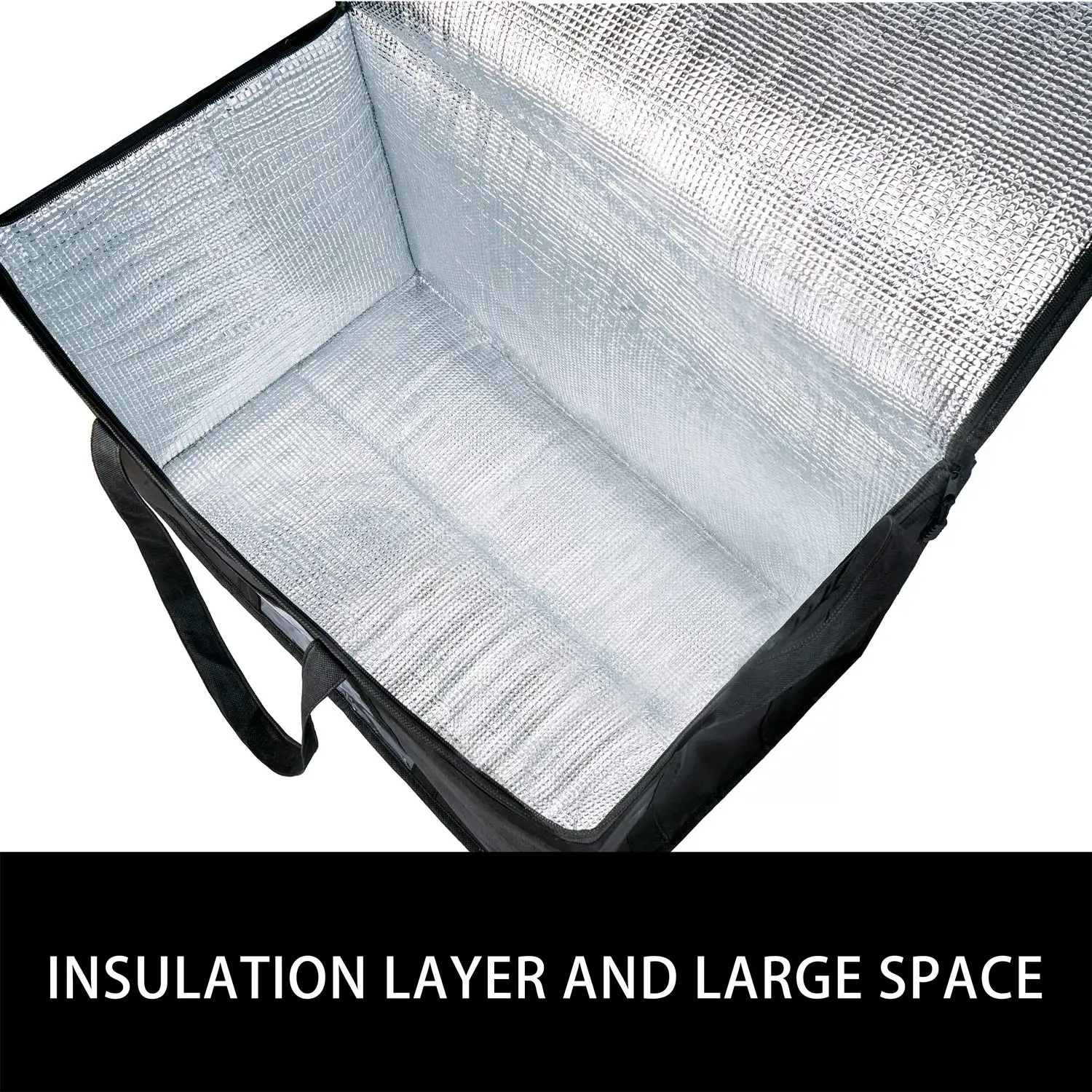 Therm-o-tote Grocery Food Delivery Extra Large Insulated Non Woven Thermo Bag Sac Thermal Cooler Bag Insulated Tote