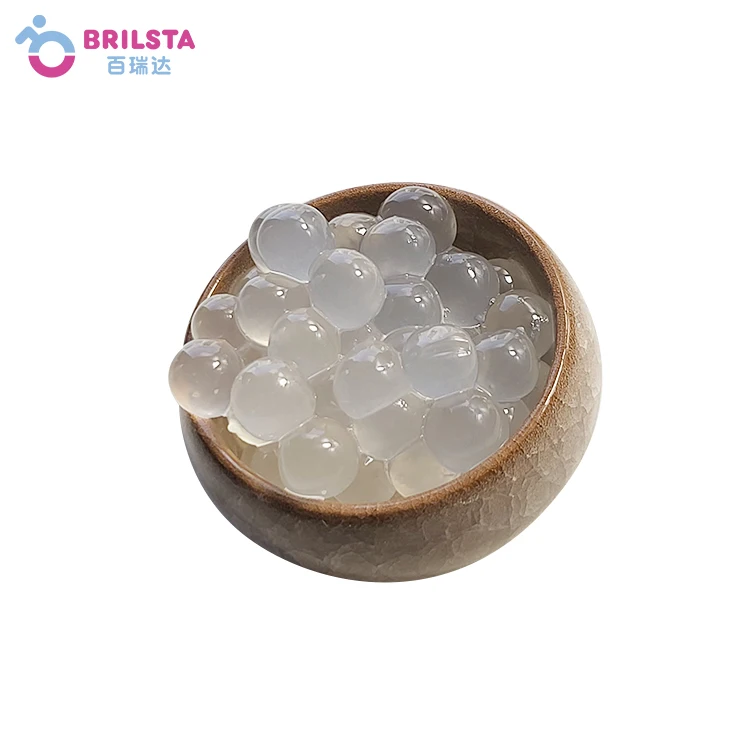 Brilsta No-Cook Instant Milk Tea Bursting Bead Bursting Egg Milk Tea Small Ingredients Popping Boba