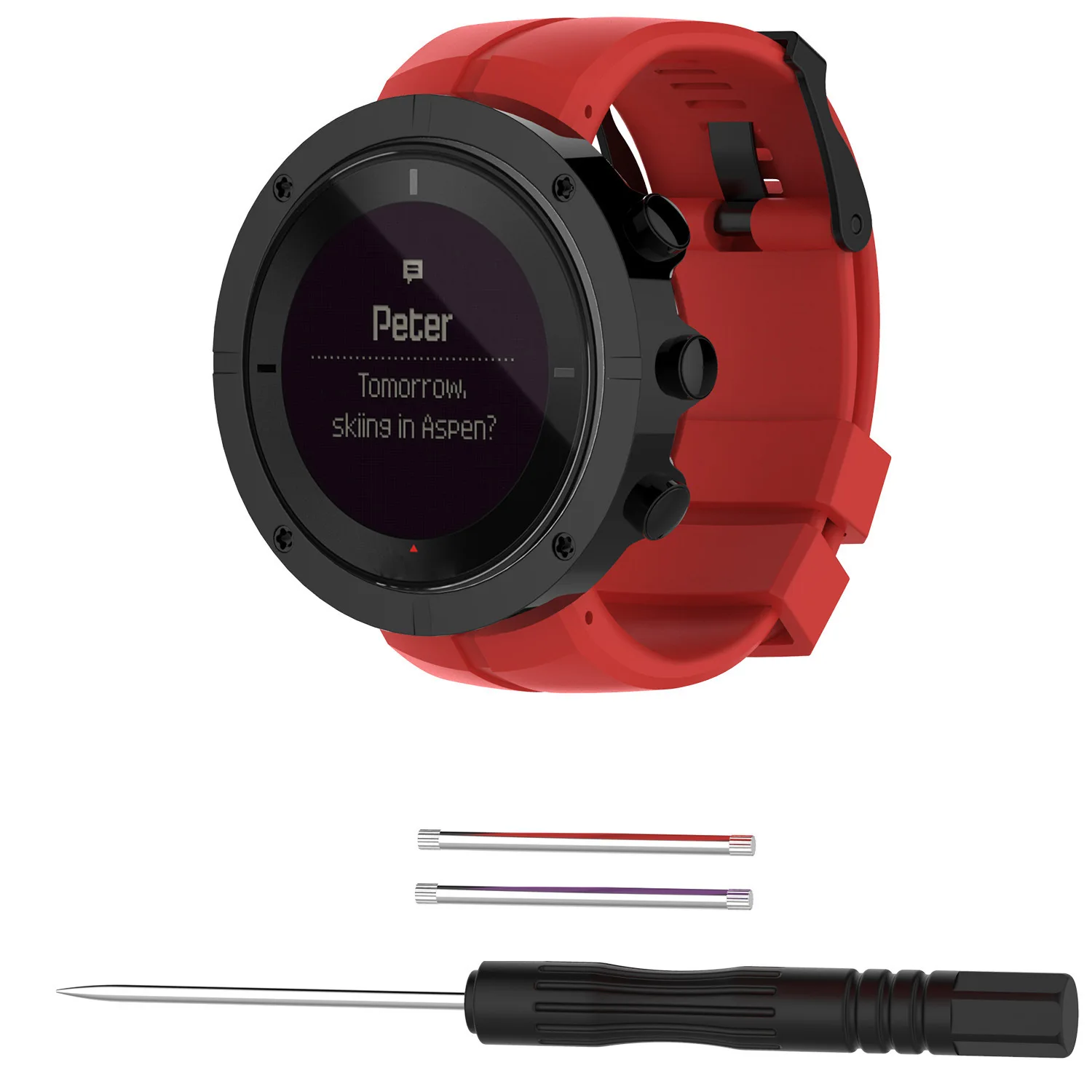 YHQ Модный Резиновый сменный ремешок для SUUNTO KAILASH аксессуары смарт-часов