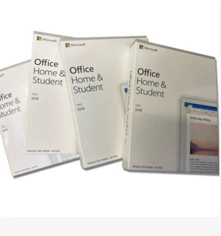 Оригинальный Microsoft Office 2019 программное обеспечение для дома и