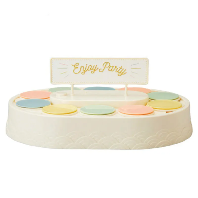 2023 hot sale automatic rotating dessert machine Cake machine sushi display table birthday party tray rotating machine