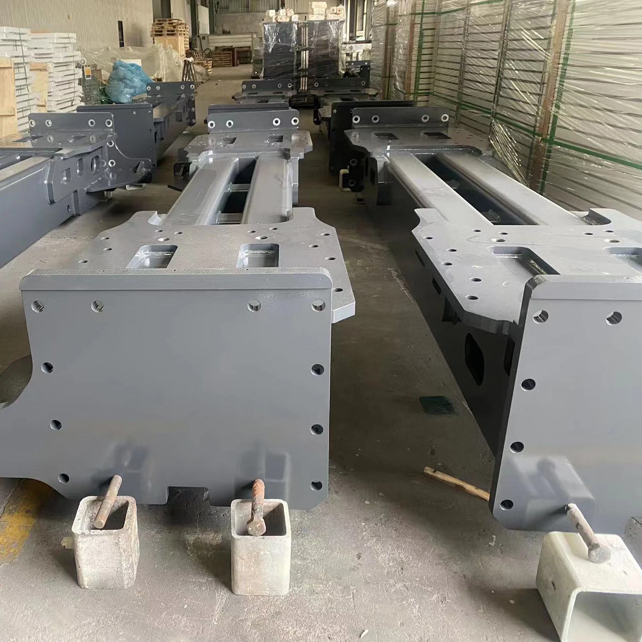 OEM Perfect Large Metal Column Fabrication Custom Weld Structural Machining Part