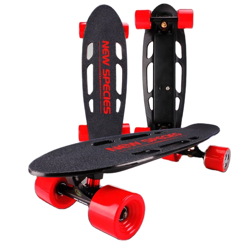 2024 wholesale cheap price waterproof custom pattern remote electric longboards skateboards