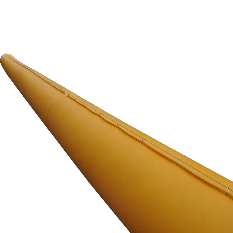 Positive pressure ventilation low wind resistance air ventilation ducting for highway tunnel