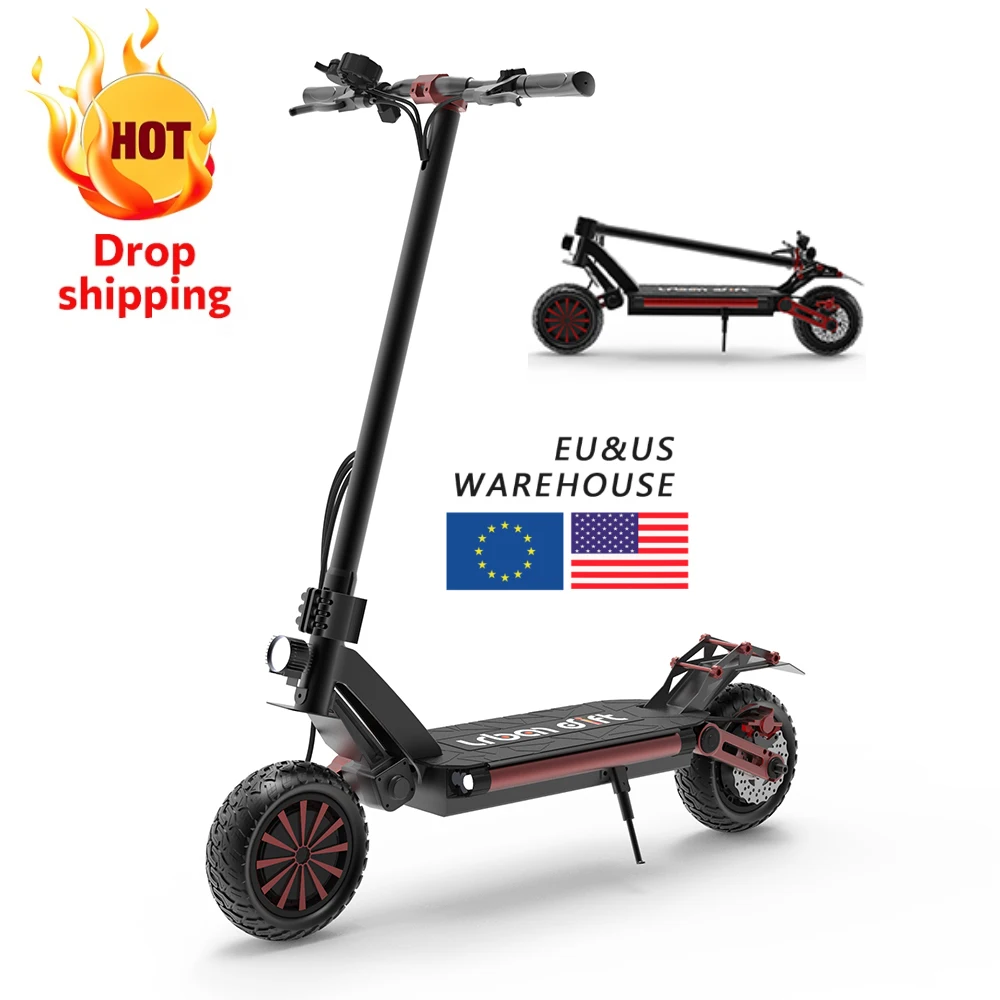 US Warehouse 2000w 52v 20ah hydraulic brake kaboo mantis  off road electric scooter Similar  Mantis ZERO 10X pro e scooter