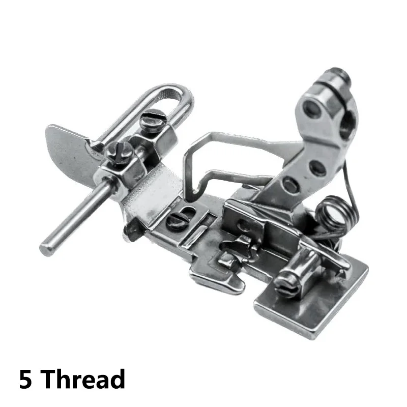 Middle Guide Presser Foot Fit Pegasus EX3200 EX5200 Siruba 988 JACK 798 Industrial Overlock Sewing Machine High Shank 4/5 Thread
