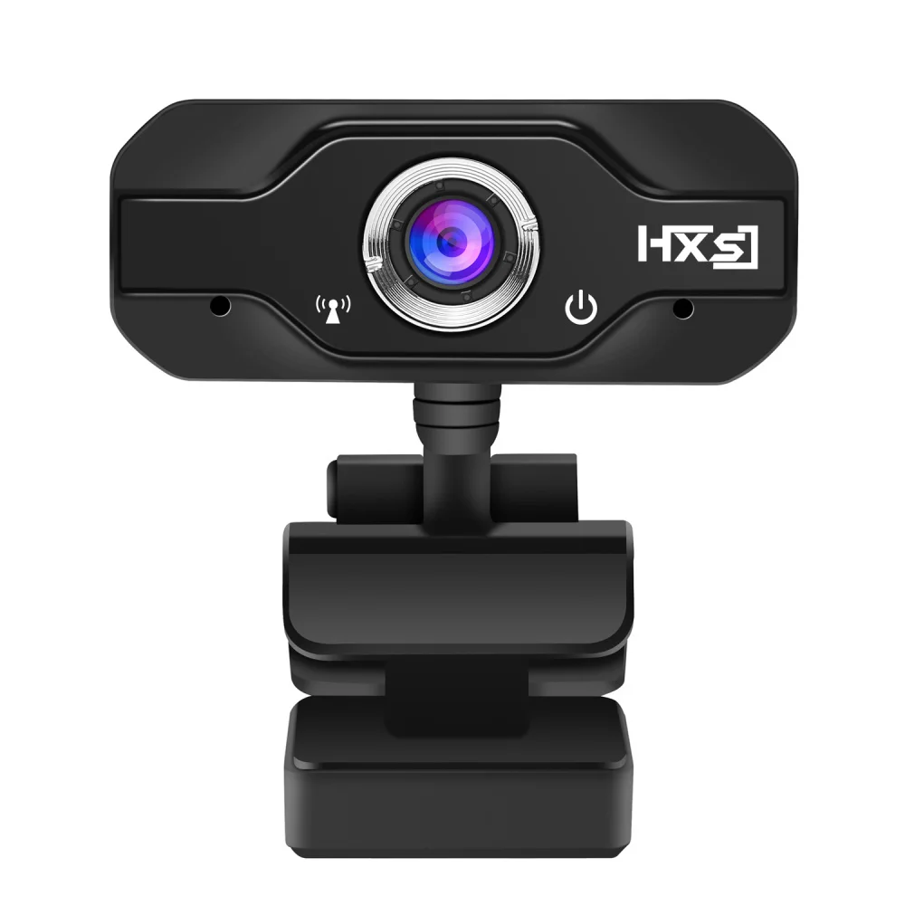 Linkinmi 720P HD desktop Computer Camera Webcam Manual Focus Built-in Noise reduction MIC Video Call Web Camera for PC Laptop